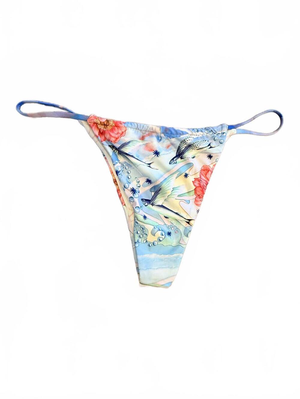 Agua Bendita Crystal Rocio Navarro Bikini Bottom NWT - Picture 3 of 7